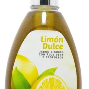 Cuidado Personal jabón líquido limón dulce c/ áloe y propóleos x 250c.c.