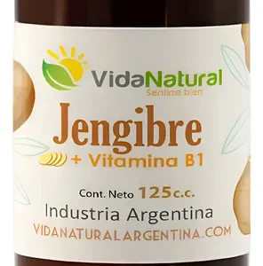 jengibre + vitamina b1 x 125c.c.