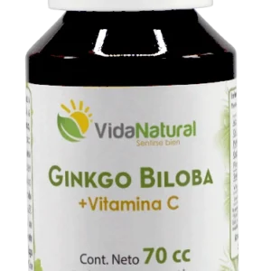 Suplementos ginkgo biloba + vitamina c x 70c.c.