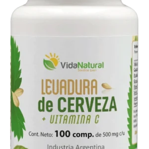Suplementos levadura cerveza + vitamina c x 100 compr.