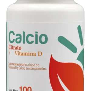 Suplementos calcio citrato x 100 compr.