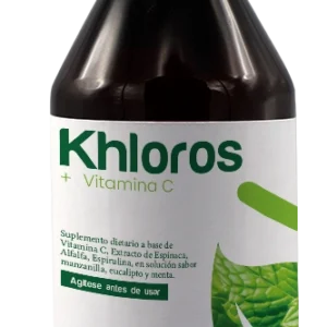Suplementos clorofila + vitamina c (sabor menta) x 250c.c.